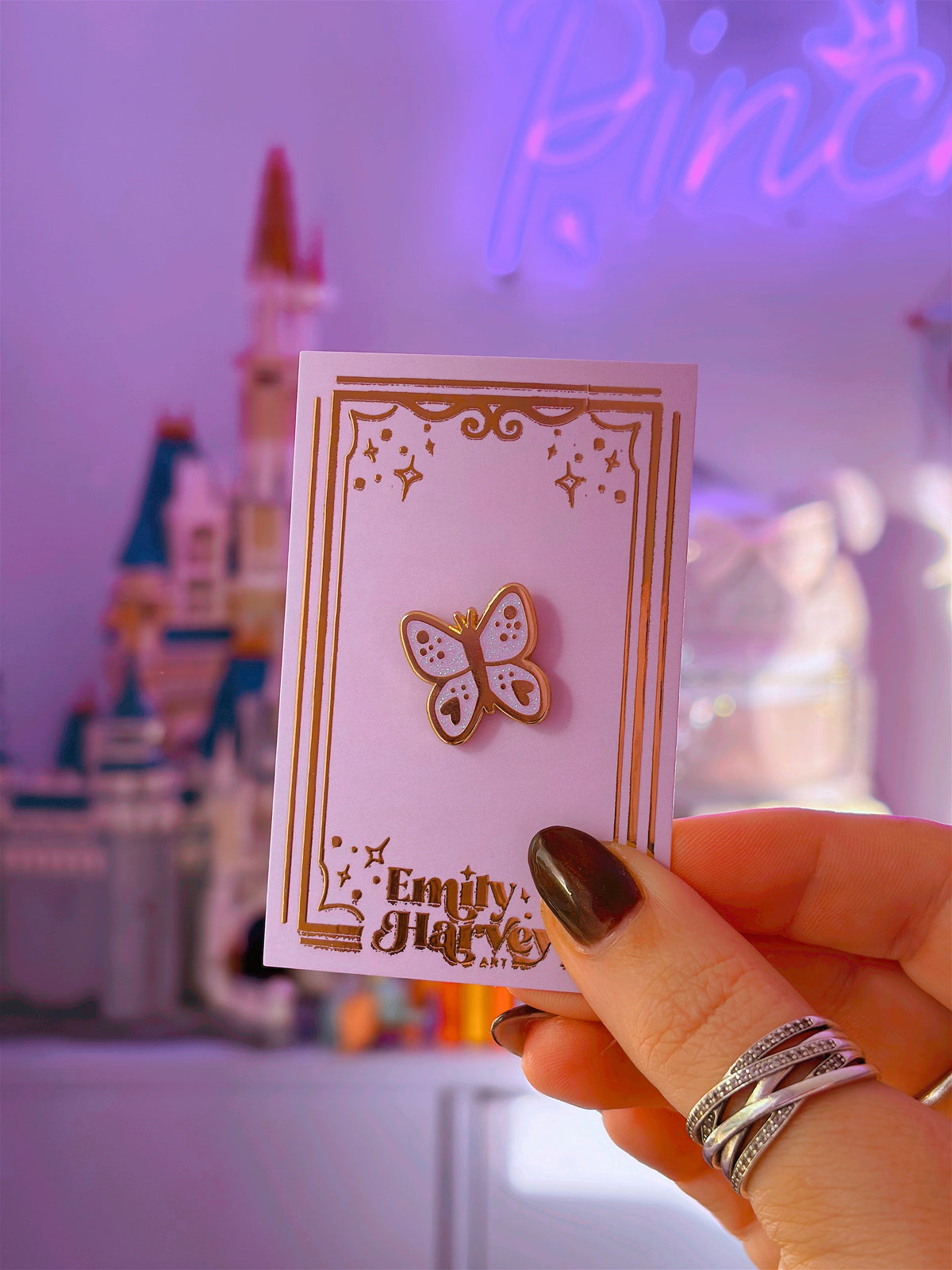 Butterfly Mini Enamel Pin