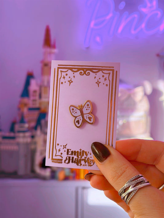 Butterfly Mini Enamel Pin