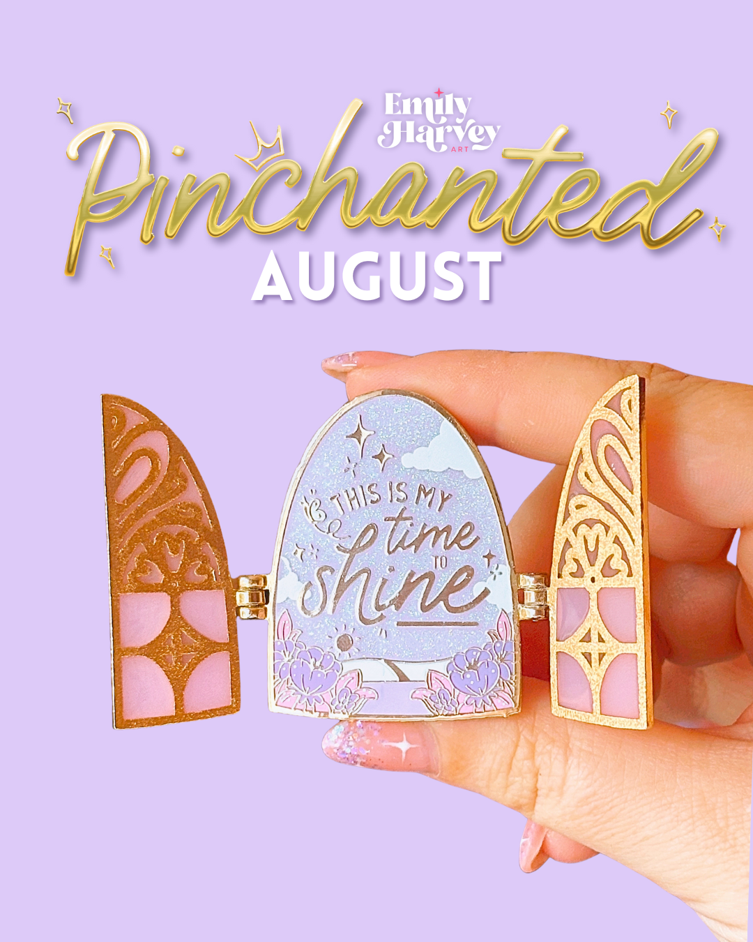 August's Limited Edition Enamel Pin (1-2 week wait)