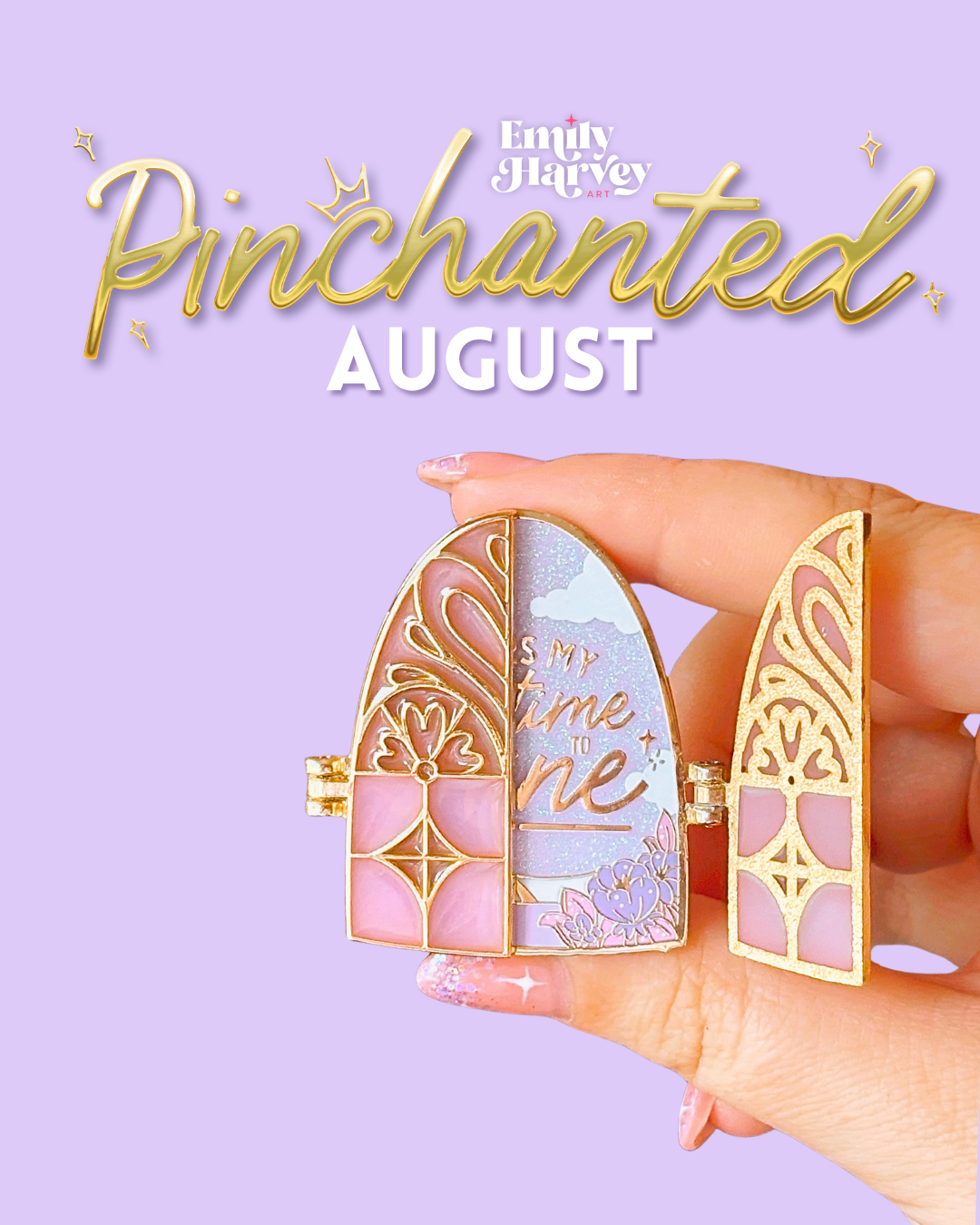 August's Limited Edition Enamel Pin (1-2 week wait)