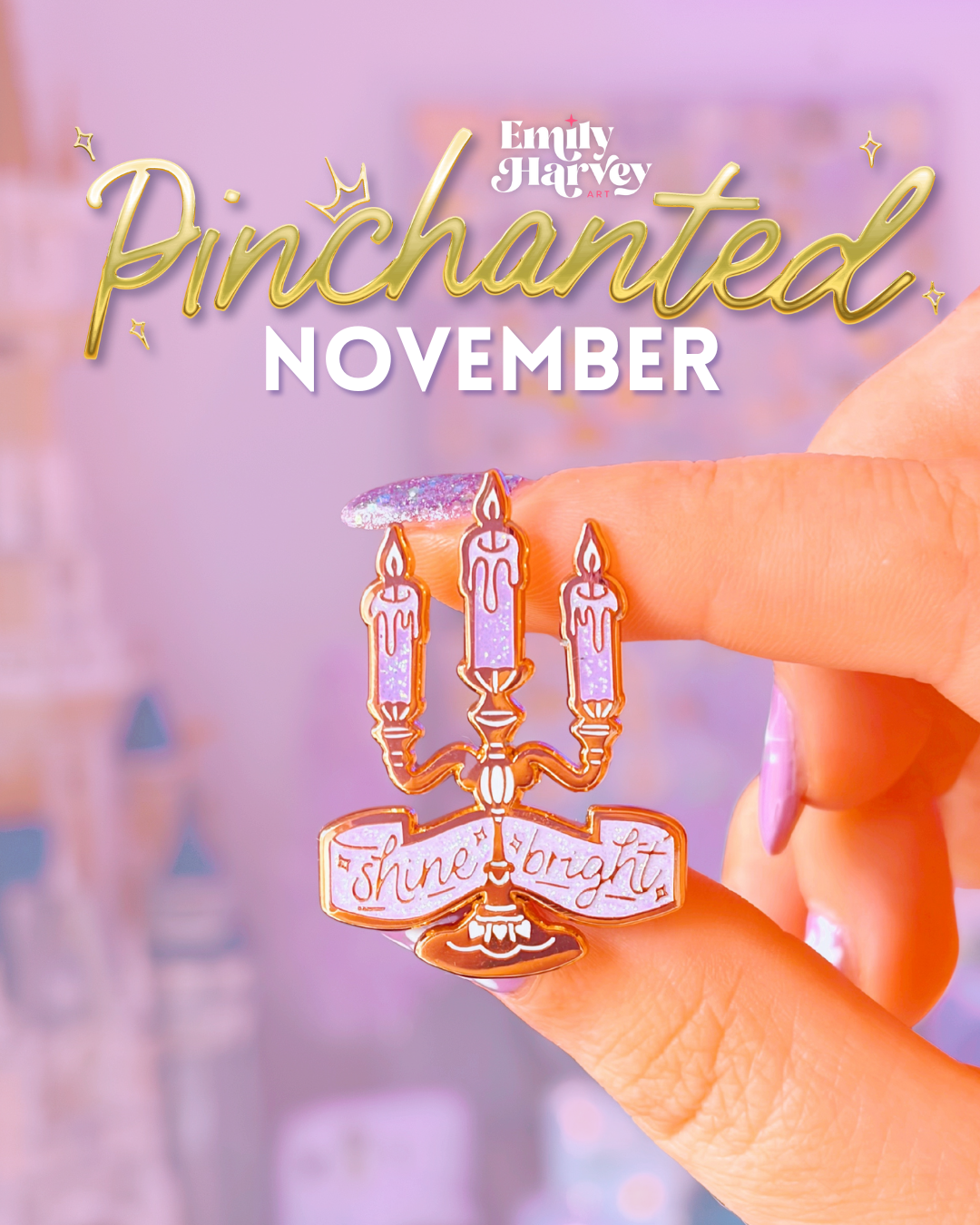 November's Limited Edition Enamel Pin