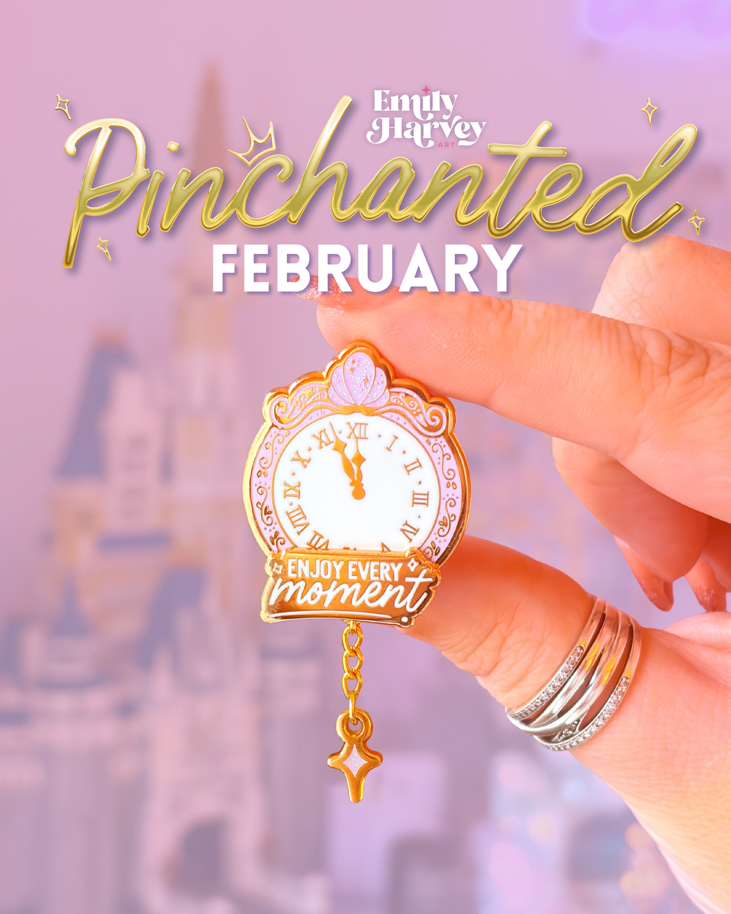 February's Limited Edition Enamel Pin