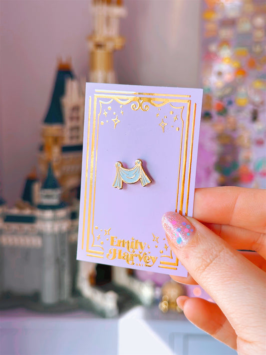 Fairytale Ribbon Mini Enamel Pin