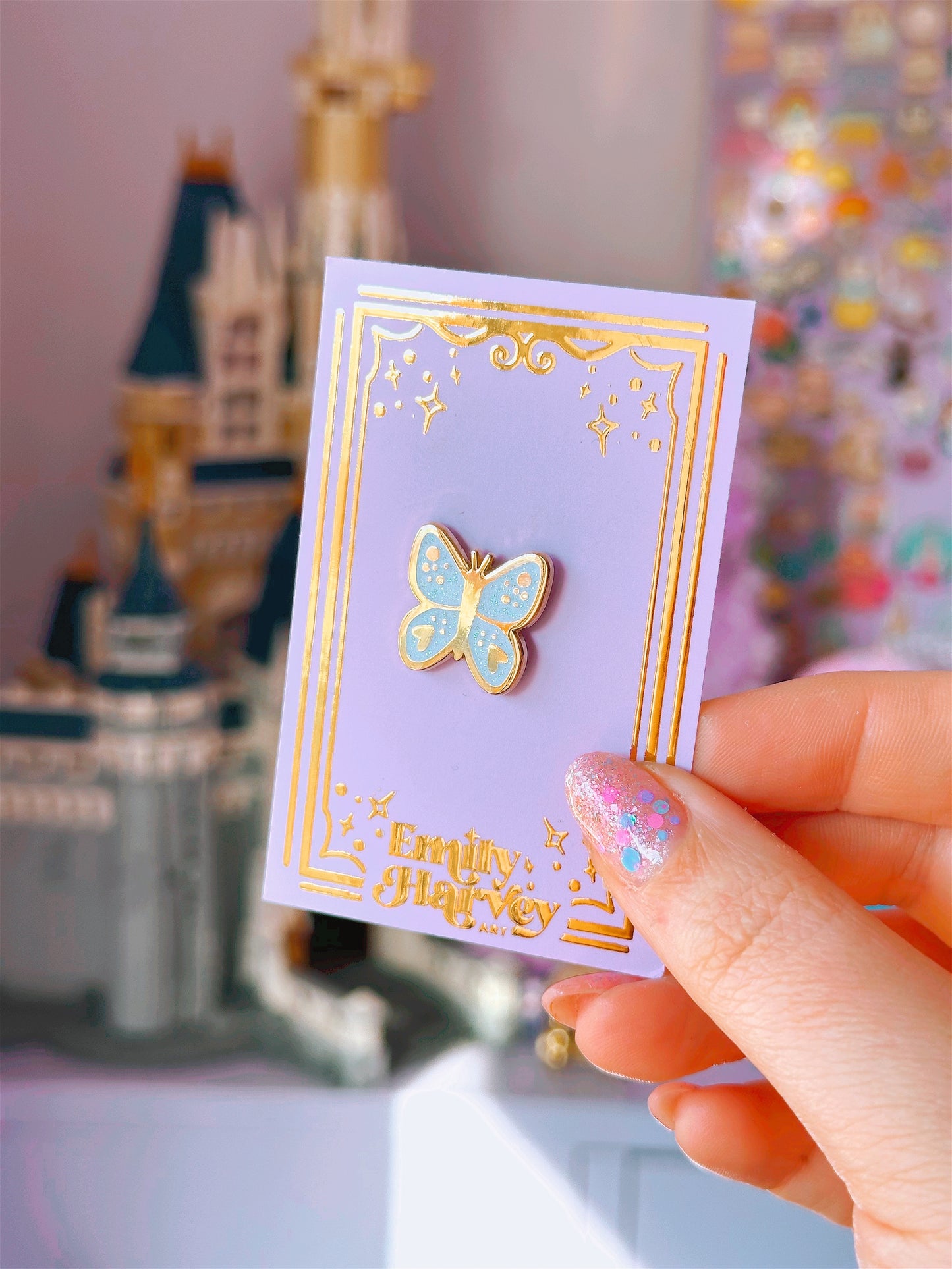 Butterfly Mini Enamel Pin