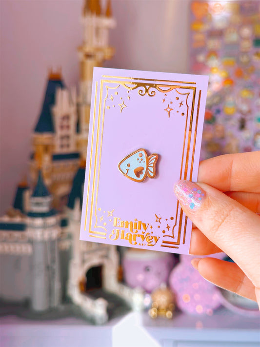 Cute Fish Mini Enamel Pin