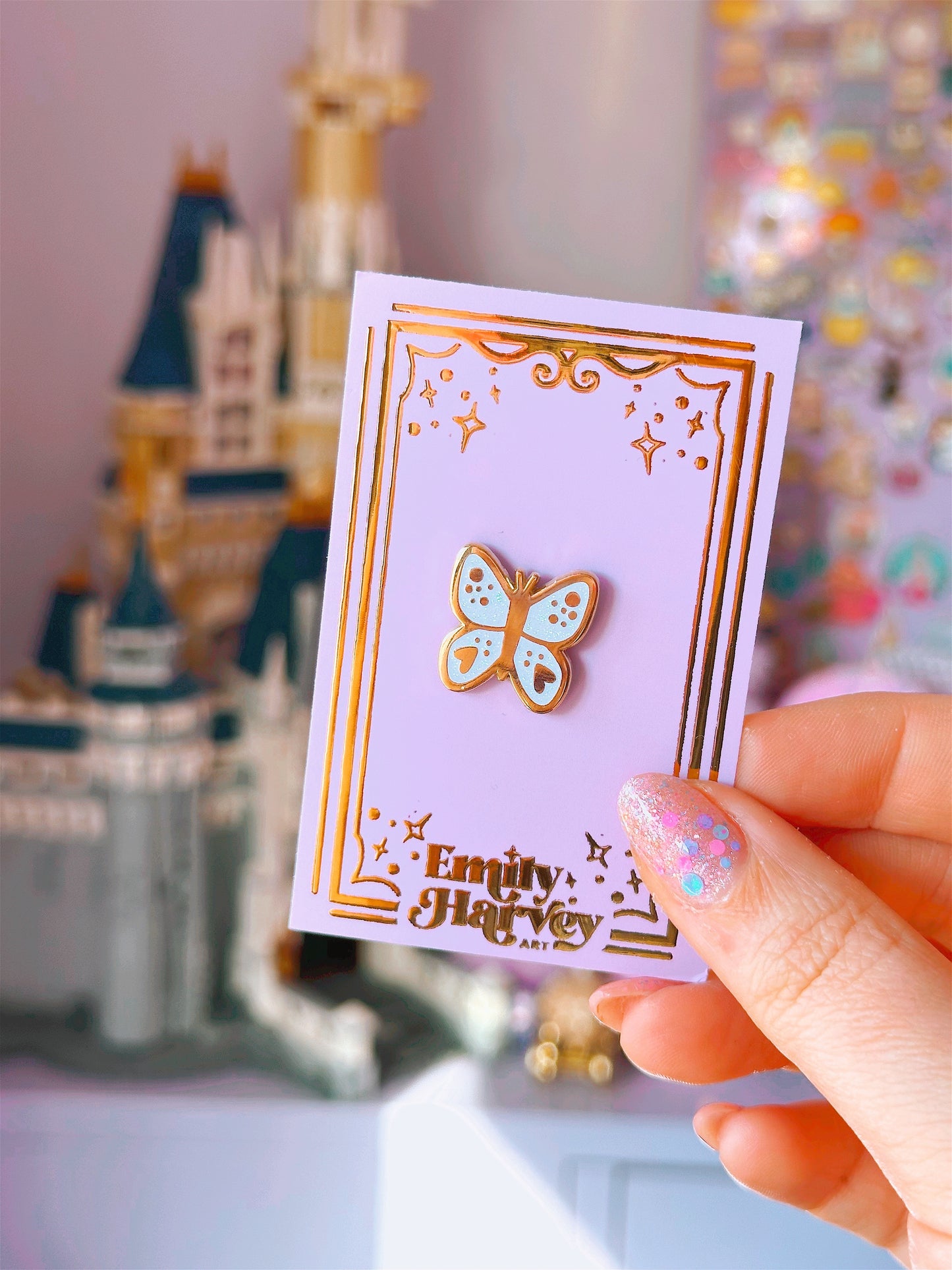 Butterfly Mini Enamel Pin
