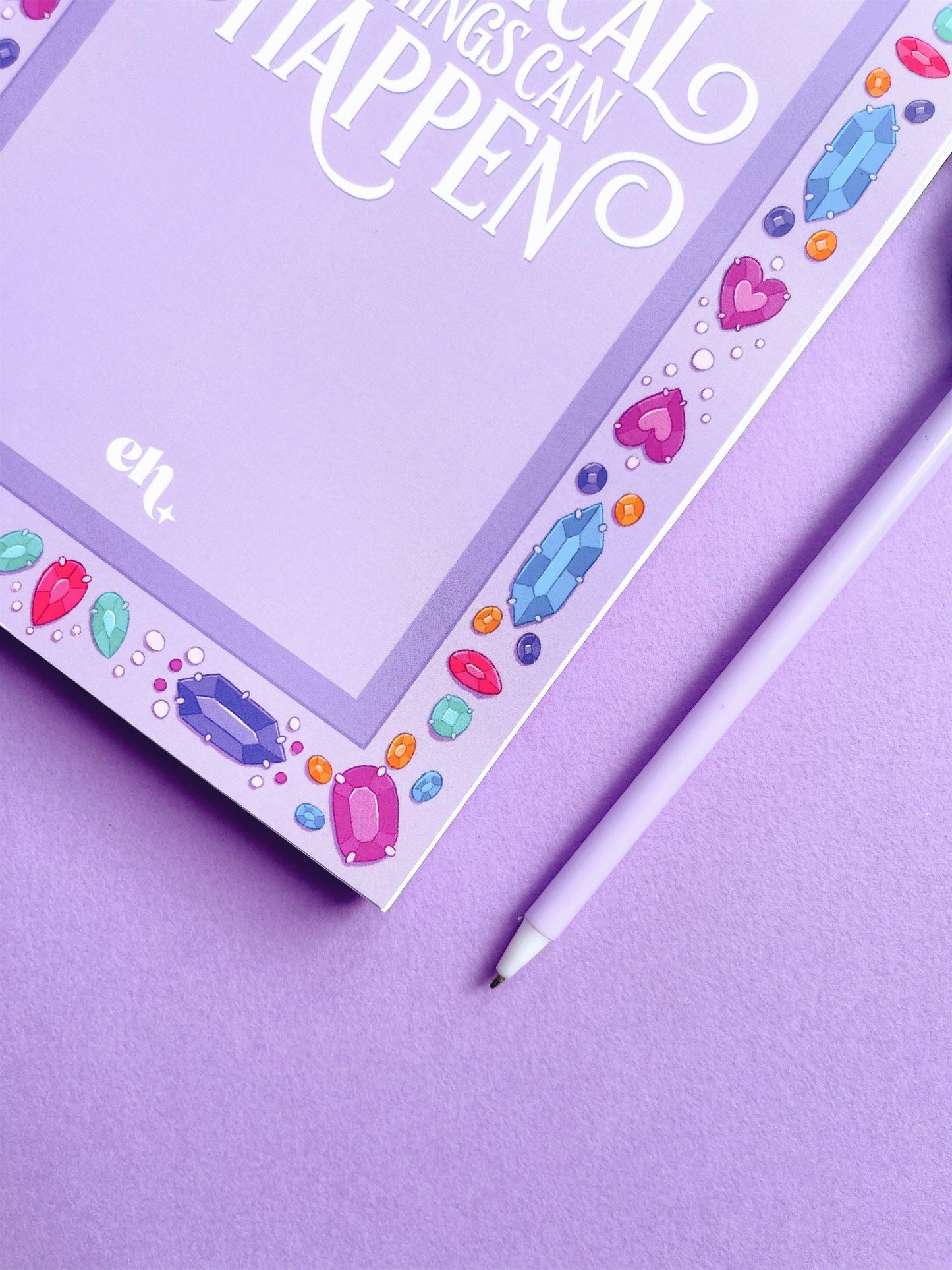 Magical Things Can Happen Spiral Lined Notebook - Emily Harvey Art