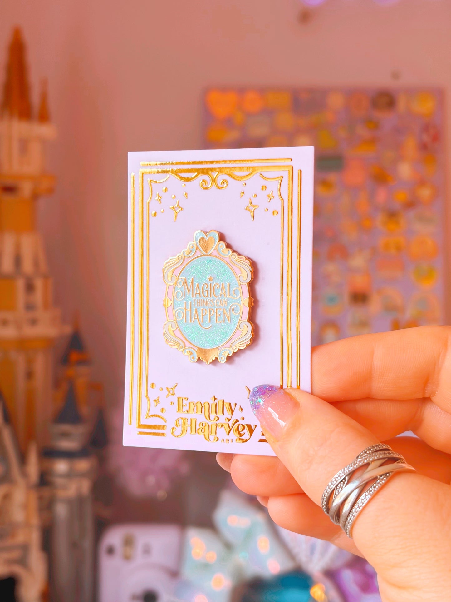 Magical Things Can Happen Enamel Pin