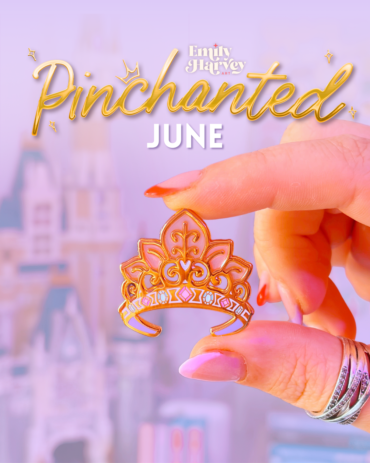 June's Pinchanted™ Enamel Pin