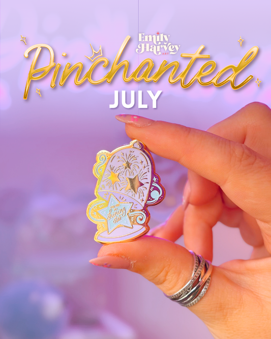 July's Pinchanted™ Enamel Pin