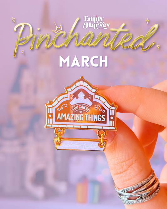 March's Limited Edition Enamel Pin