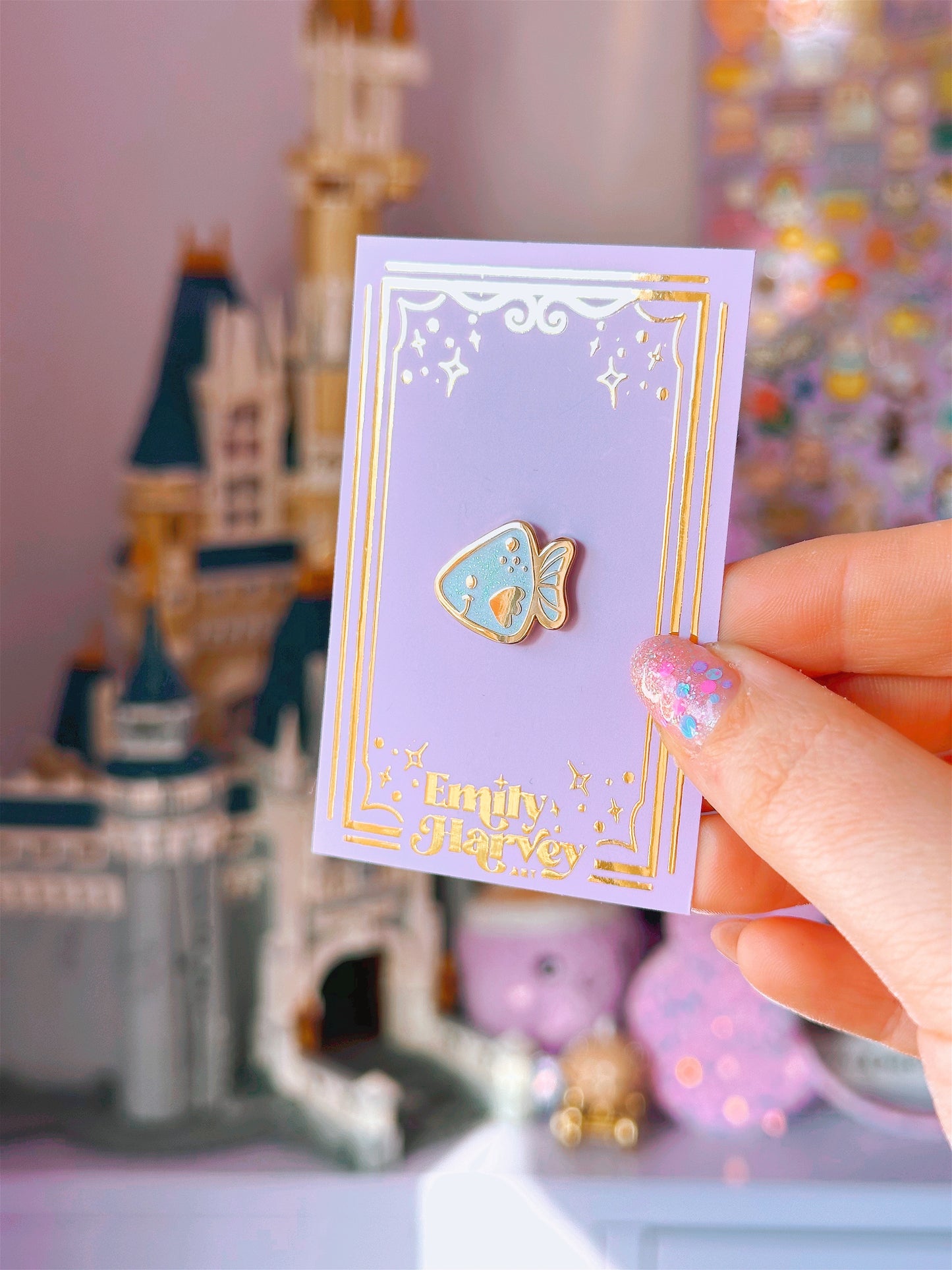 Cute Fish Mini Enamel Pin