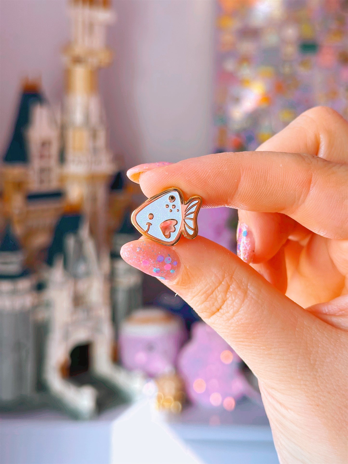 Cute Fish Mini Enamel Pin