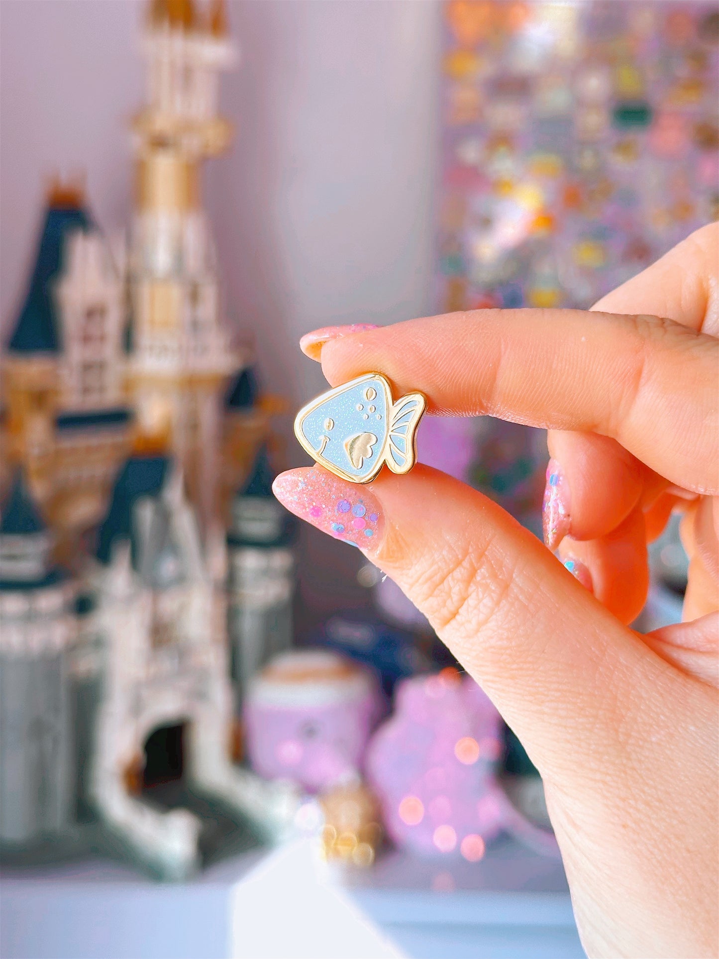 Cute Fish Mini Enamel Pin