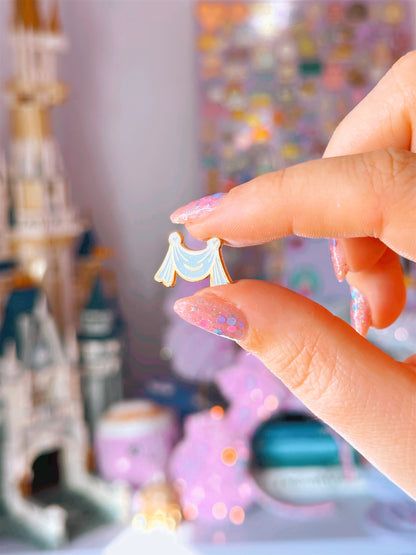 Fairytale Ribbon Mini Enamel Pin