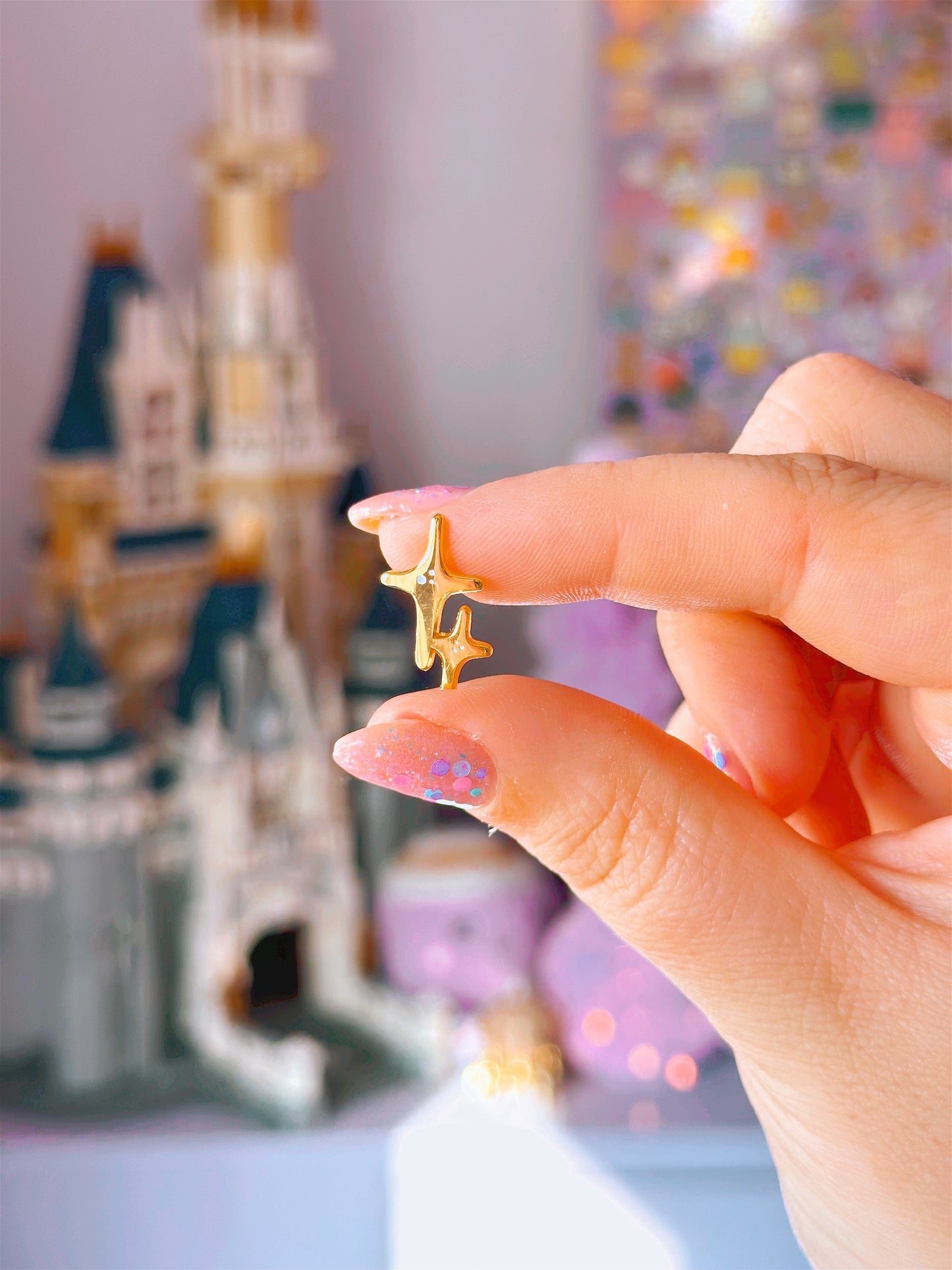 Sparkle Mini Enamel Pin