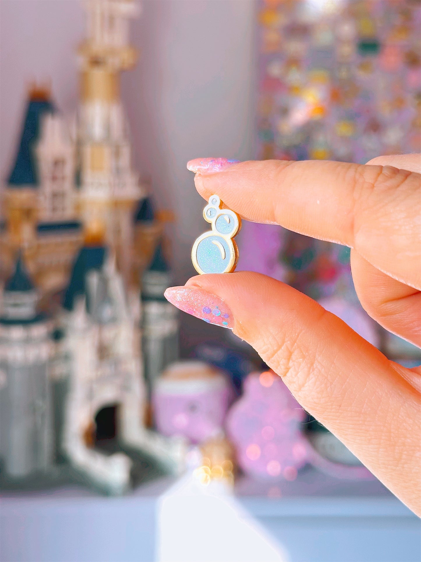 Bubbles Mini Enamel Pin