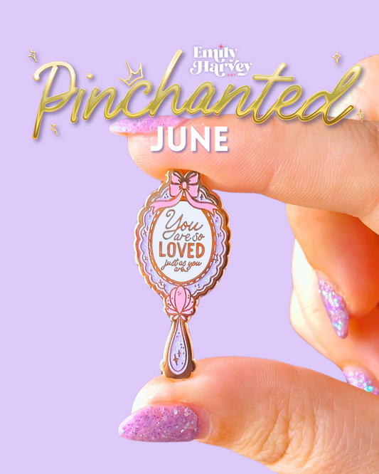 June's Limited Edition Enamel Pin