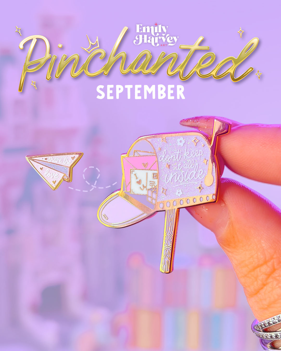 September's Pinchanted Enamel Pin Set