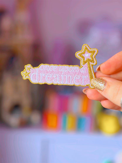 Once Upon A Dreamer Embroidered Patch
