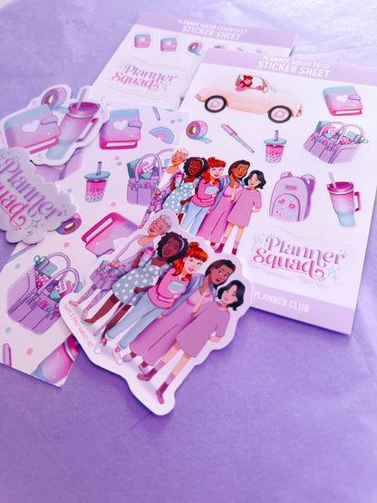 Sticker & Bookmark set SWPC x Emily Harvey Art Merch