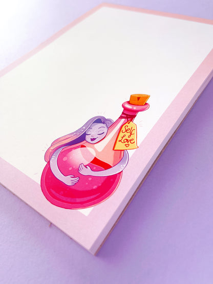 Self Love Potion A5 Notepad