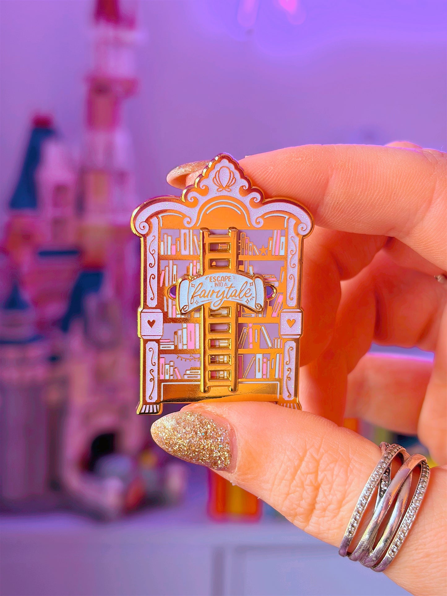 August's Pinchanted Enamel Pin