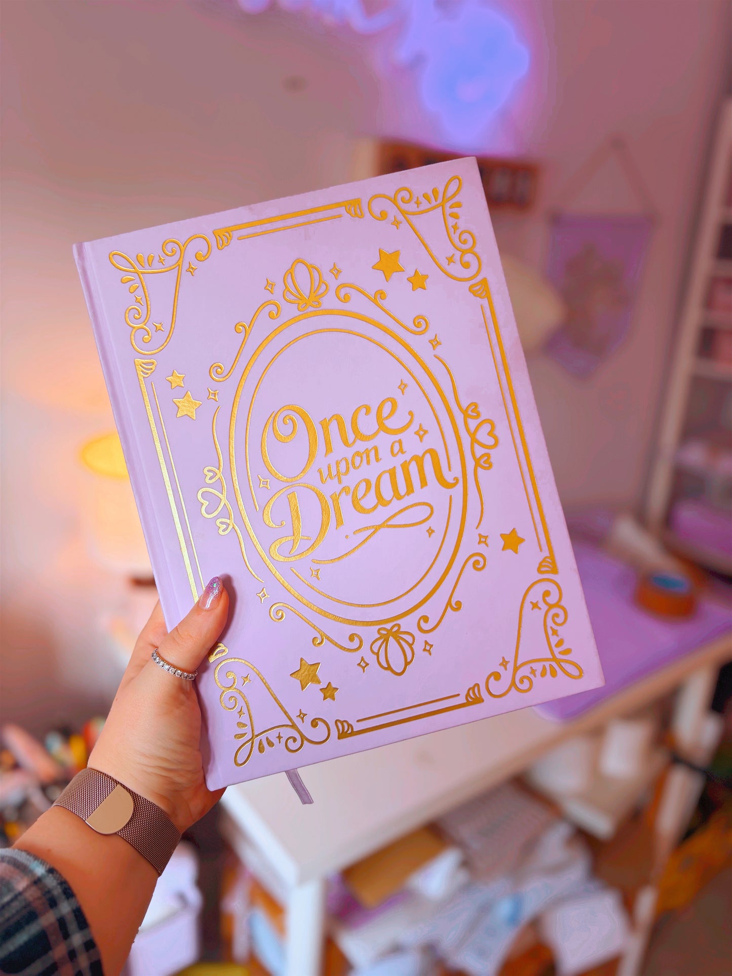 Once Upon A Dream A4 Lined Notebook