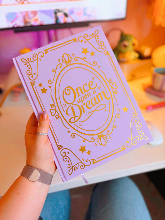 Once Upon A Dream A4 Lined Notebook