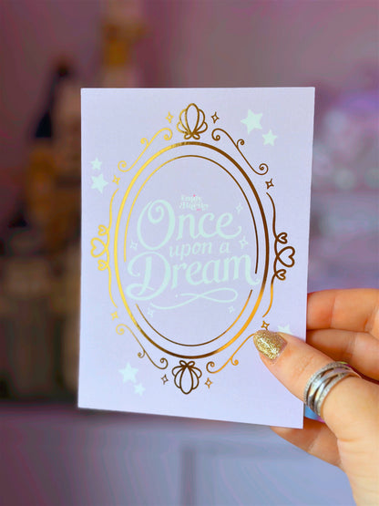 Once Upon A Dream Vinyl Sticker & Mini Print Set